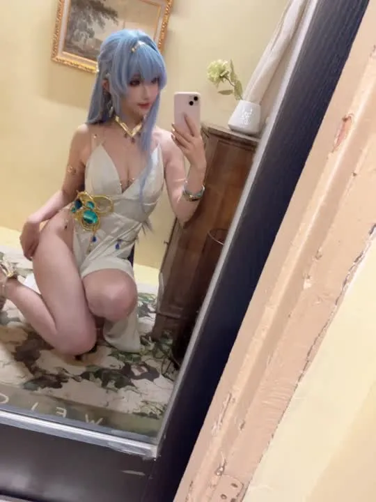 Rioko凉凉子 cosplay album Rioko Liangliangzi - Helen Gown - Video 57